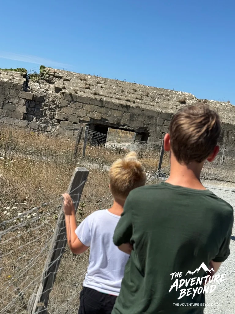 Bunker an der normannischen Küste